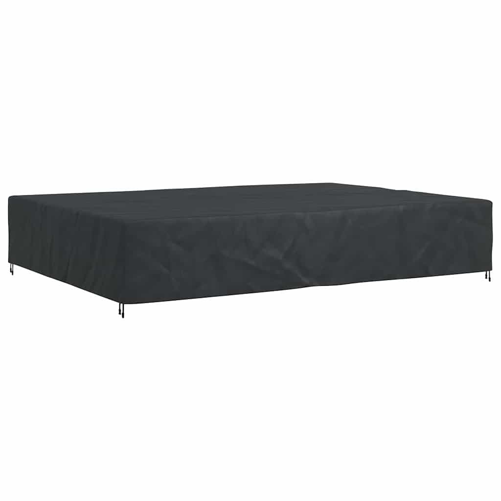 Outdoor Furniture Cover Black 350 x 260 x 90 cm 600D